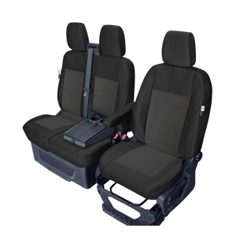 Pokrowce szyte na miarę do Ford Transit Custom (2018-2022) 2+1 3os